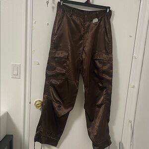 Chocolate Brown Cargo Pants
